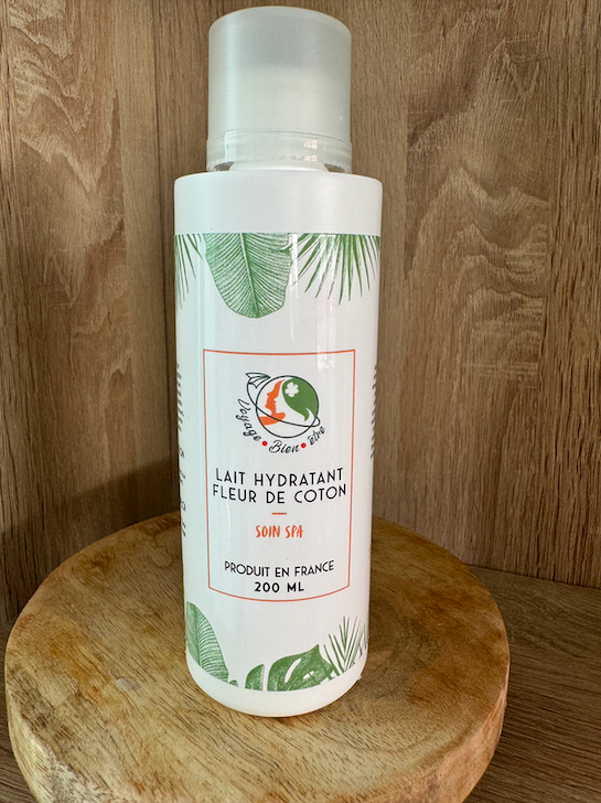 Lait hydratant fleur de coton 200ml