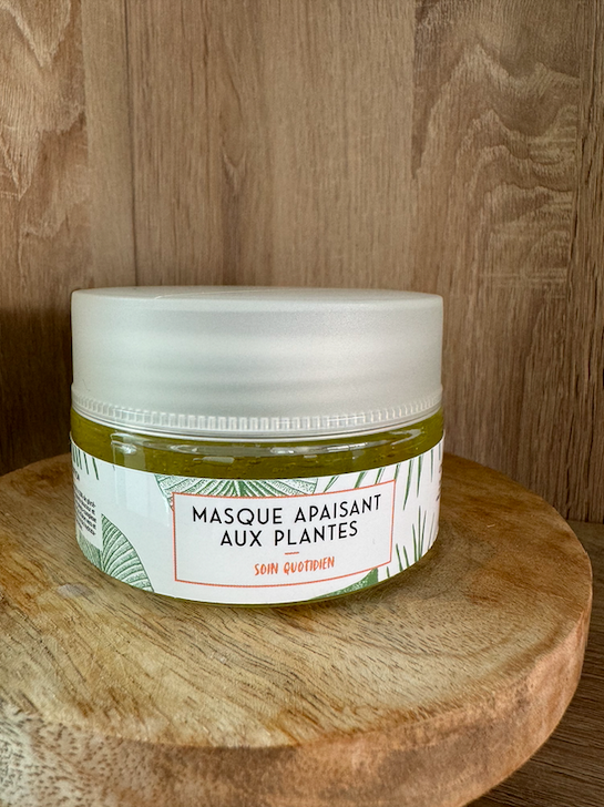 Masque apaisant aux plantes – 100ml