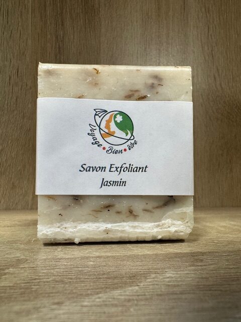 Savon solide exfoliant jasmin – 100g