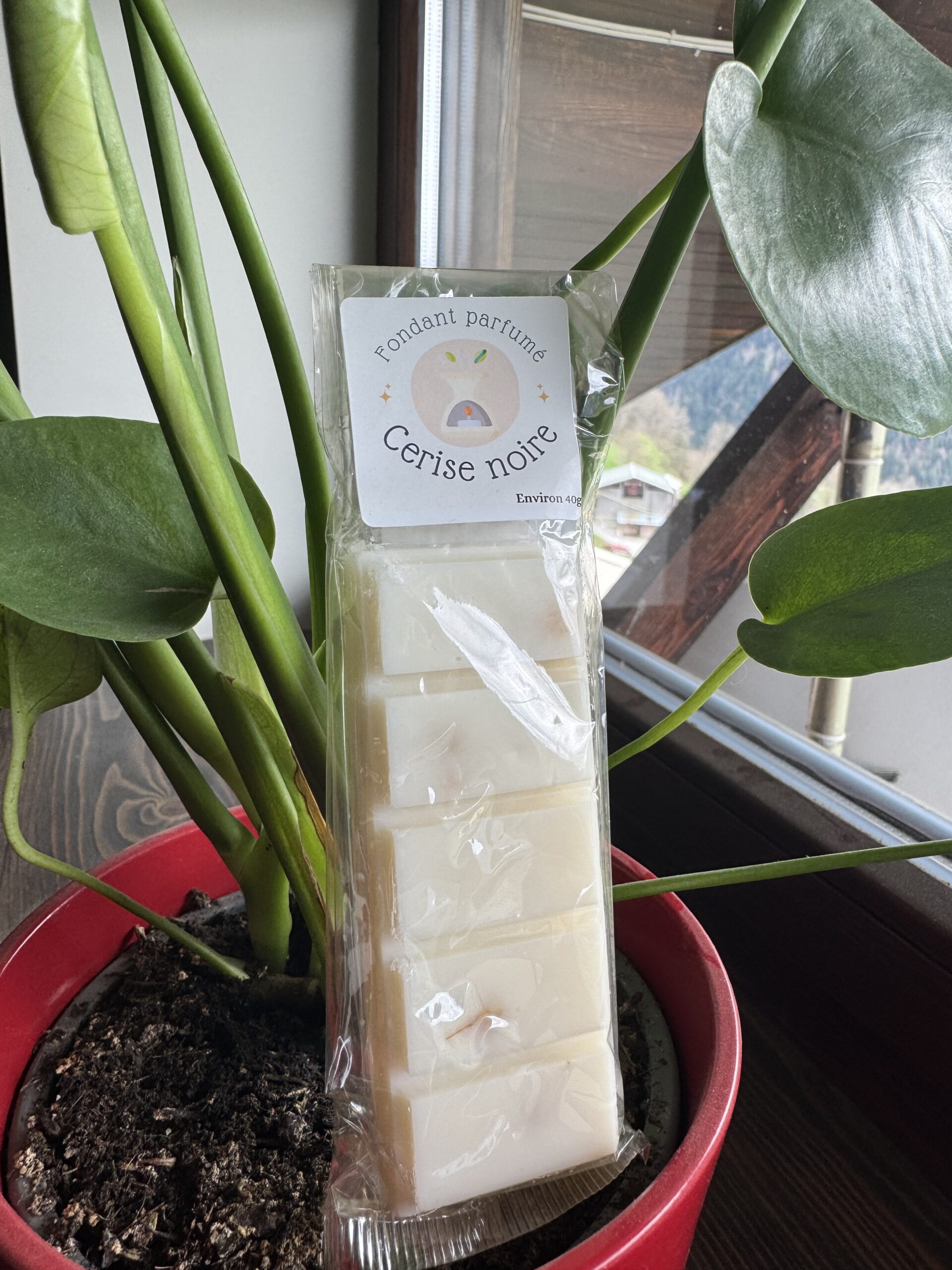 Fondant parfumé cerise noire