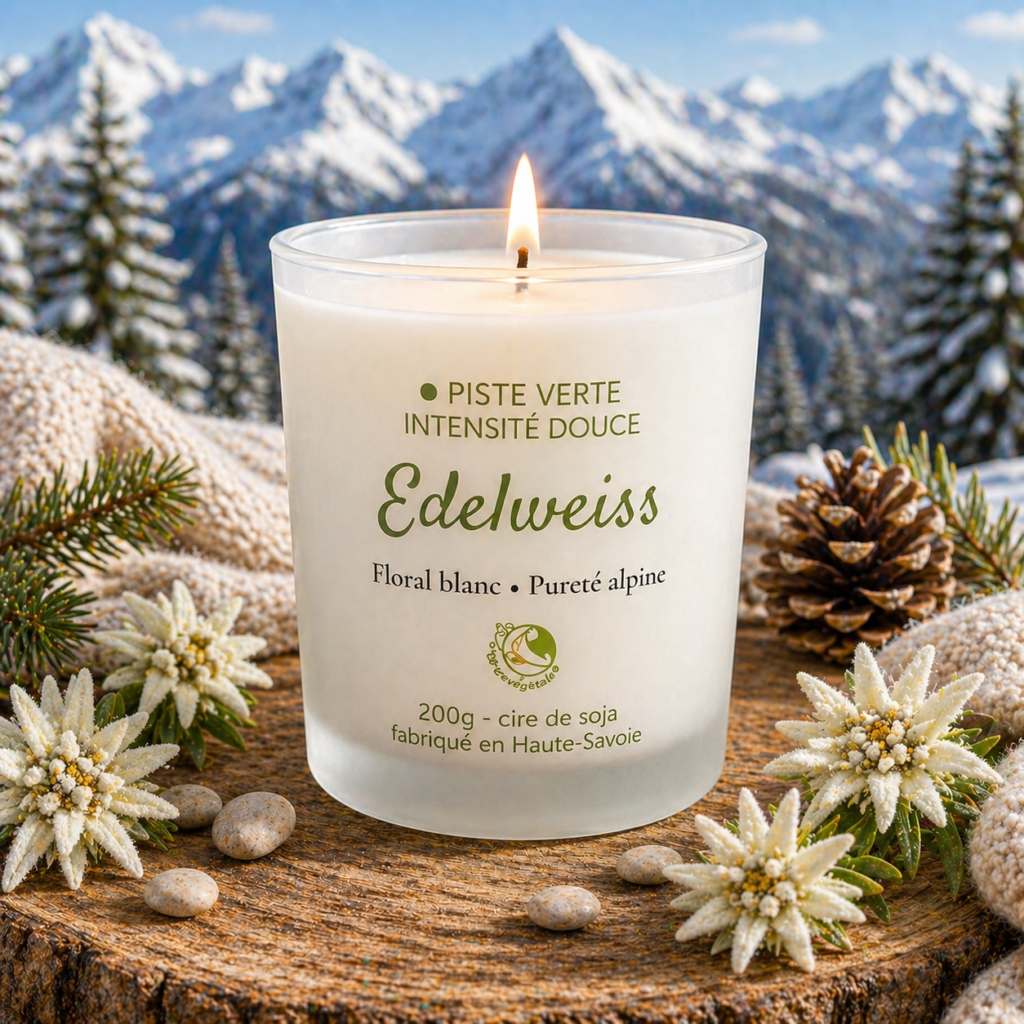 Bougie parfumée – Edelweiss