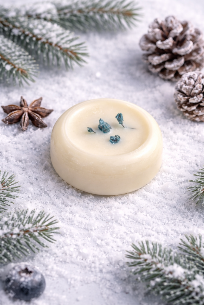 Fondant parfumé  - Cimes enneigées