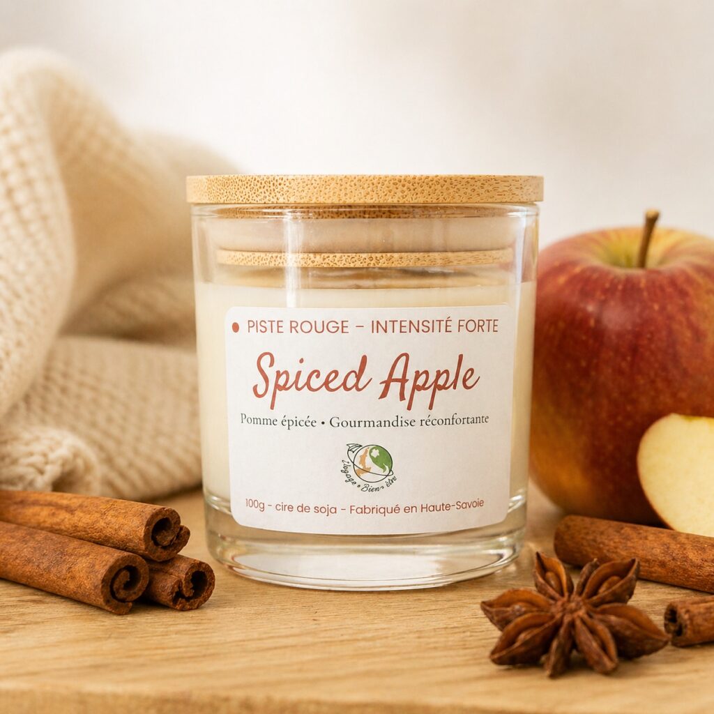 Bougie parfumée – Spiced Apple 100g