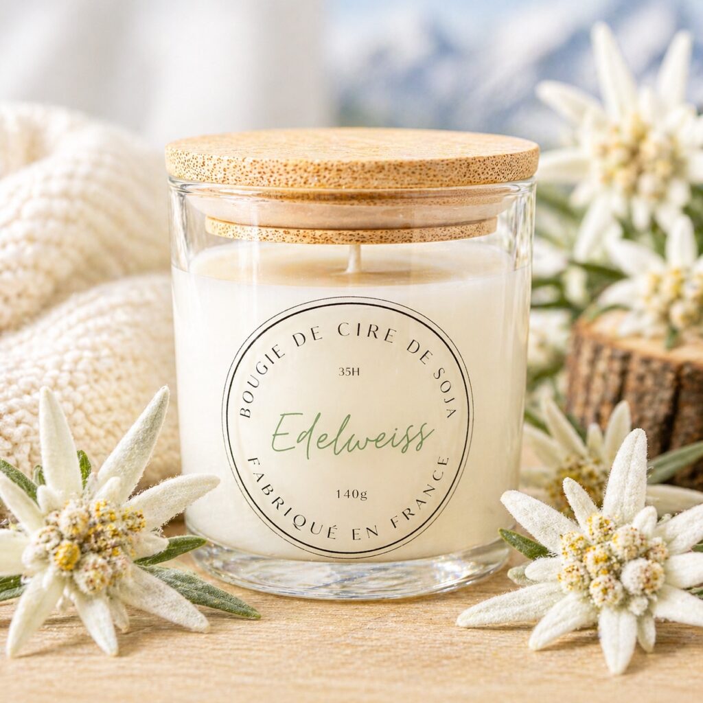 Bougie parfumée 140g – Édition limitée