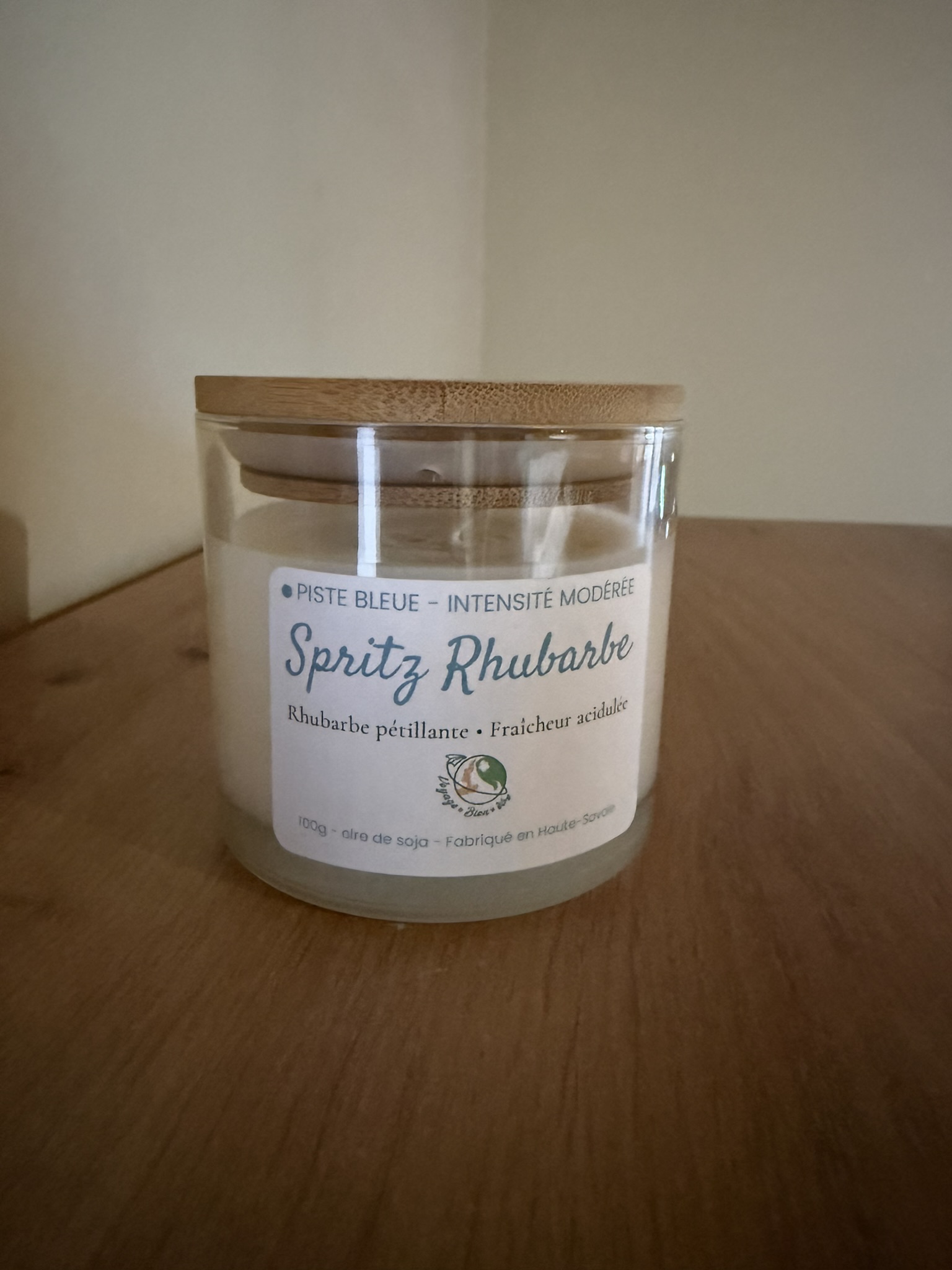 Bougie parfumée – Spritz Rhubarbe 100g