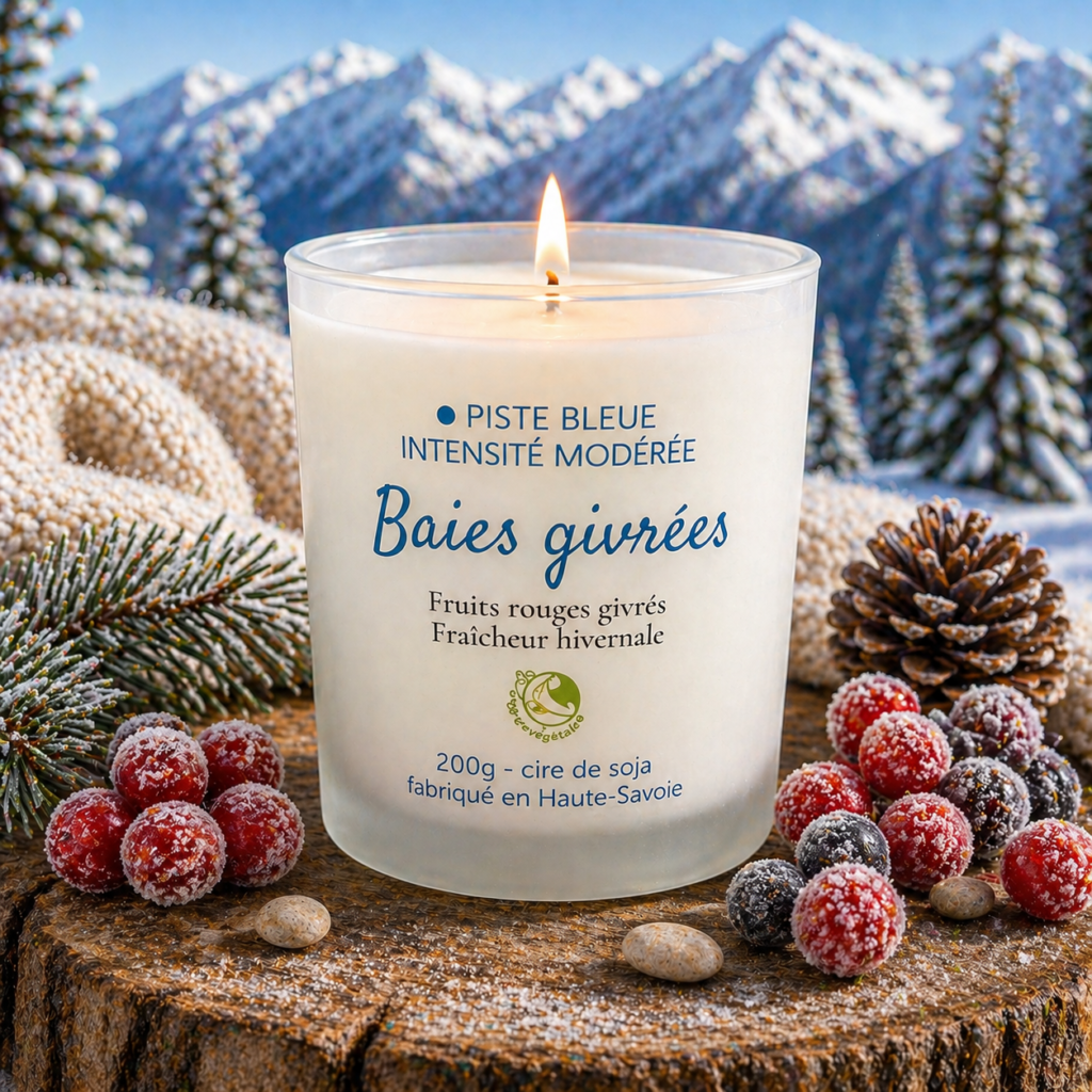 Bougie parfumée – Baies Givrées