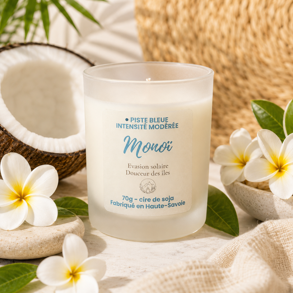 Bougie parfumée - Monoï