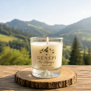 Bougie Prestige 200g – Génépi