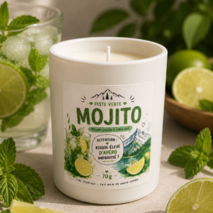 Bougie parfumée 70 g – Mojito