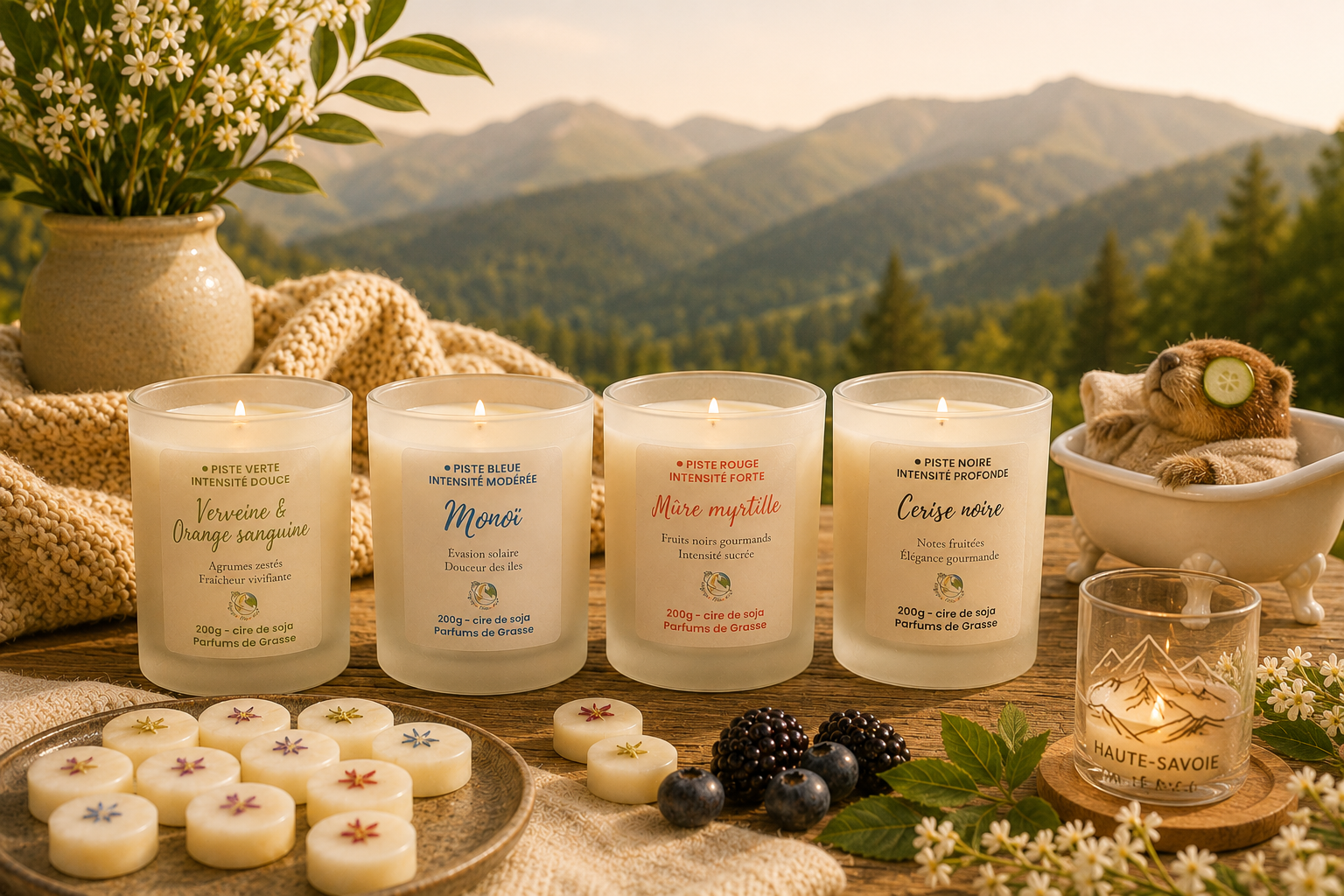 Créations artisanales inspirées des Alpes