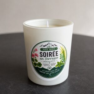 Bougie parfumée 70g – Bouclier d'été