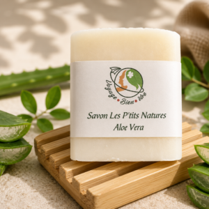 Savon Solide Artisanal Aloe Vera Bio – 100 g
