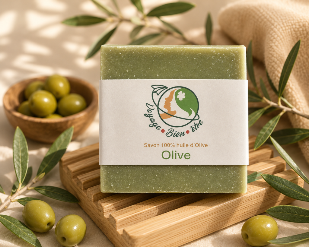 Savon Solide Artisanal Huile d'Olive – 125 g