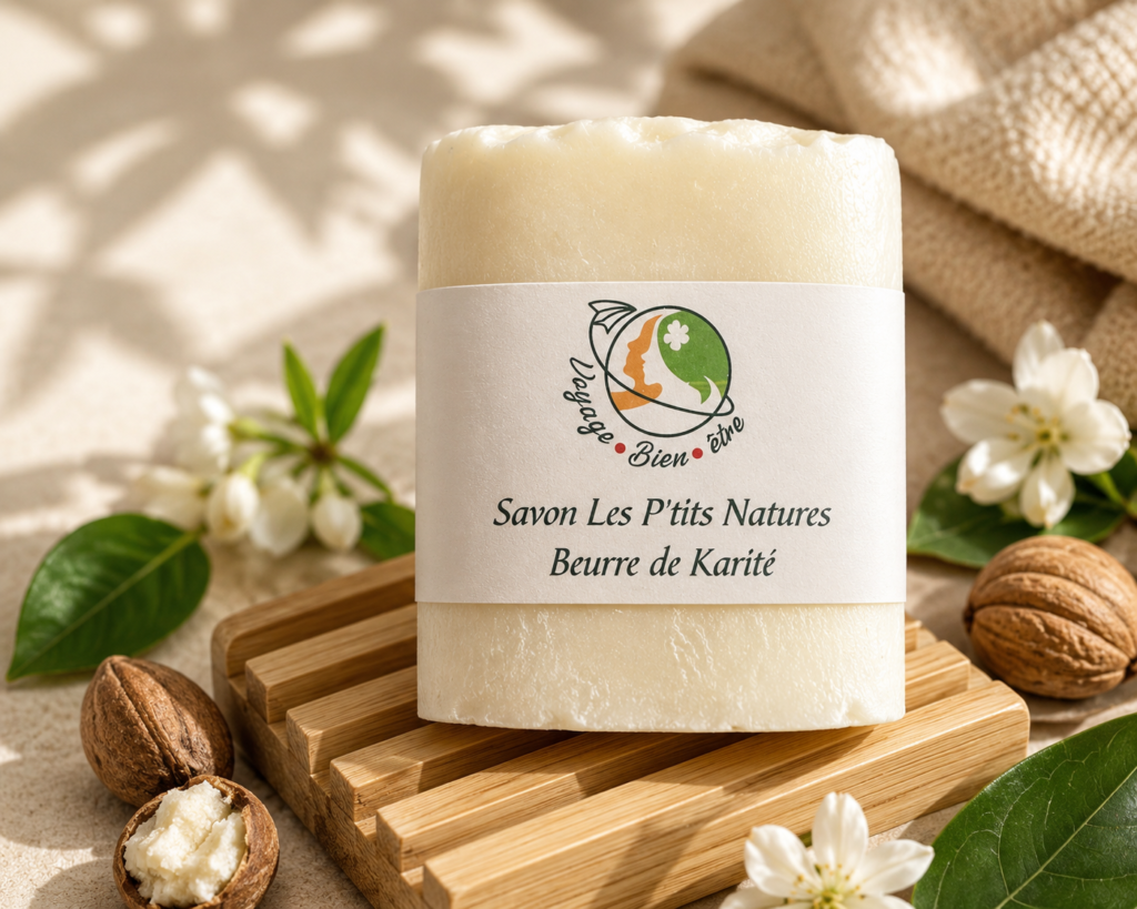 Savon Solide Artisanal Beurre de Karité – 100 g