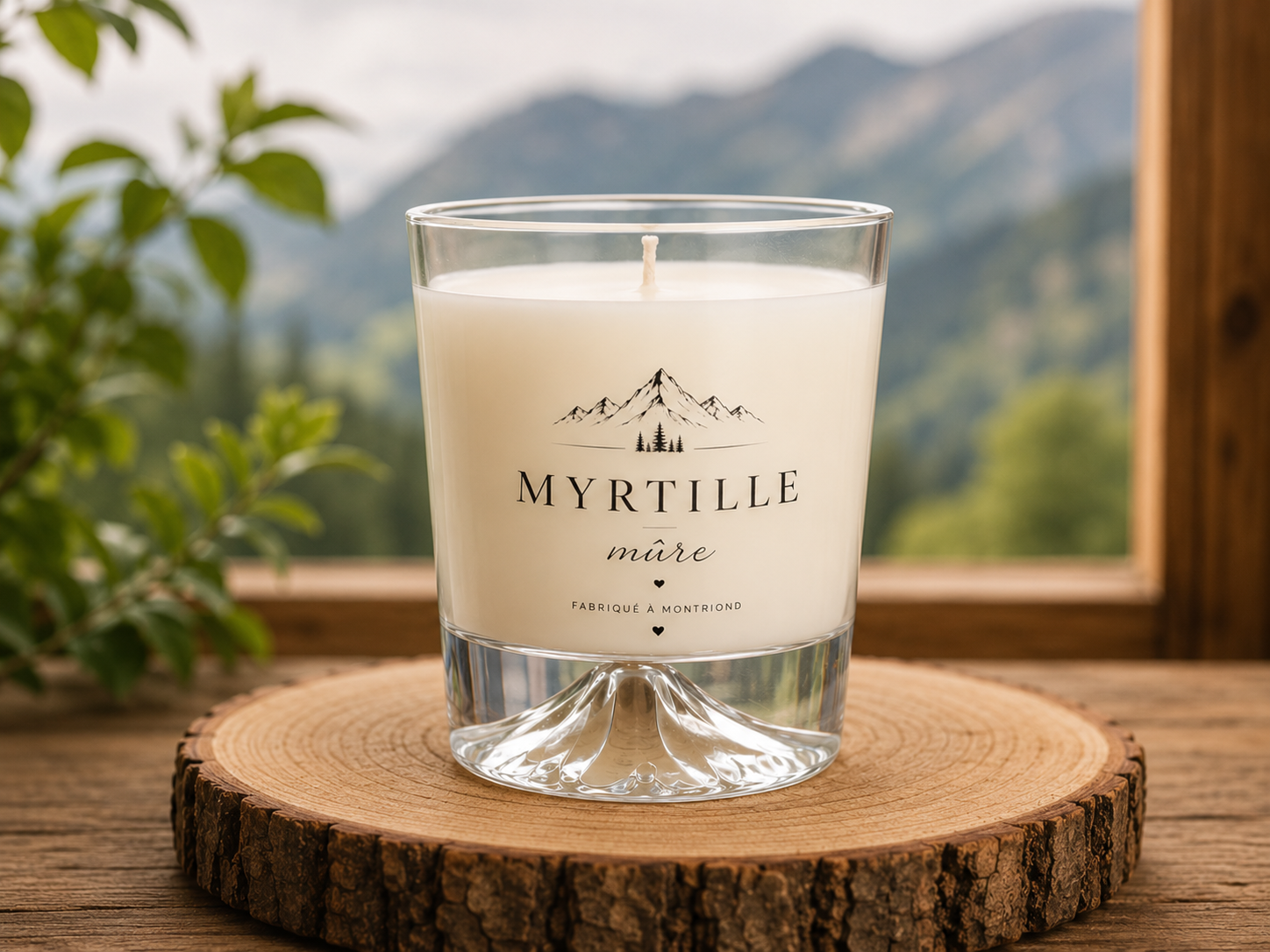 Bougie Prestige 200g – Mûre Myrtille