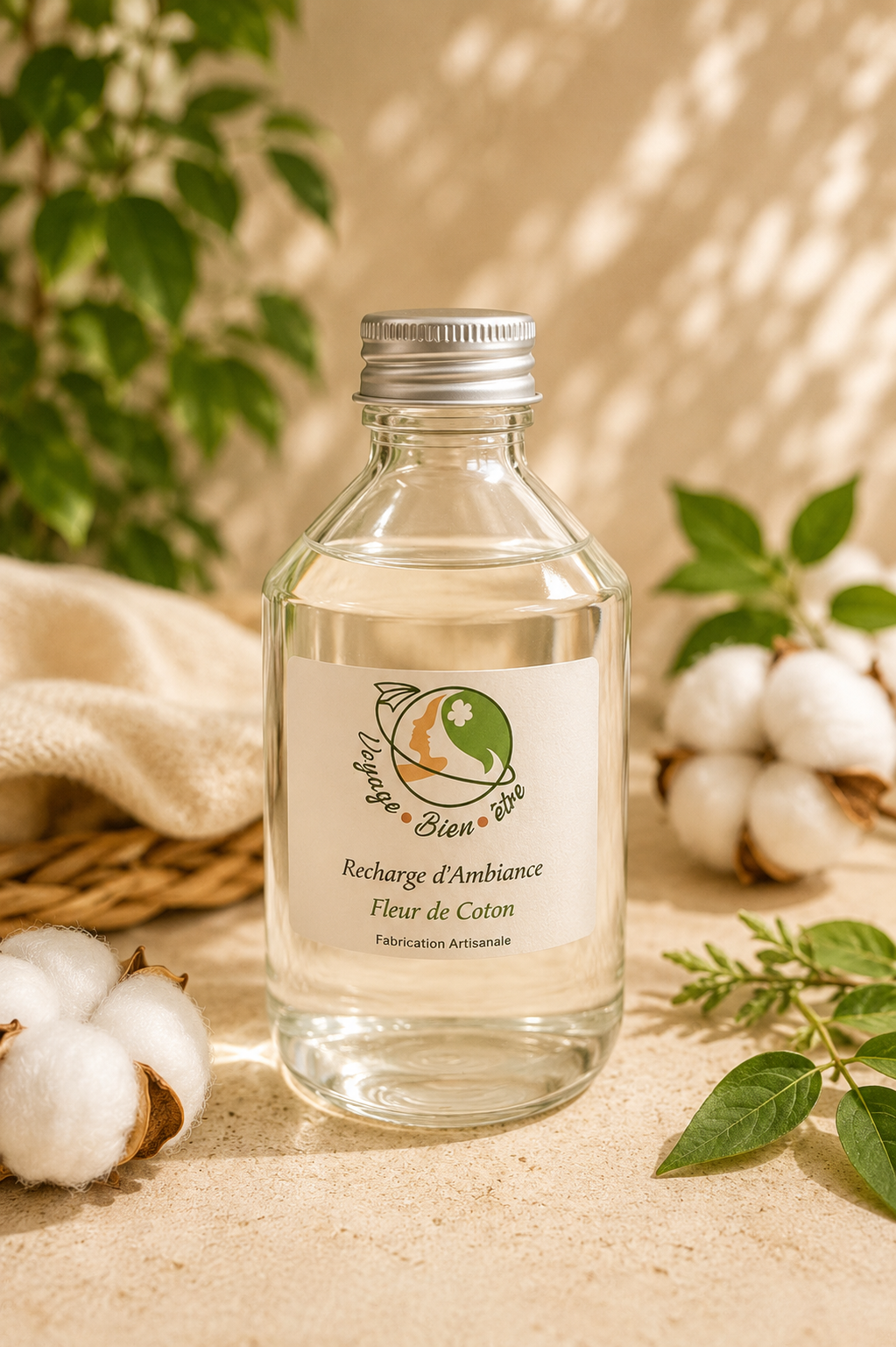 Recharge pour Diffuseur de Parfum 250 ml – Fleur de Coton