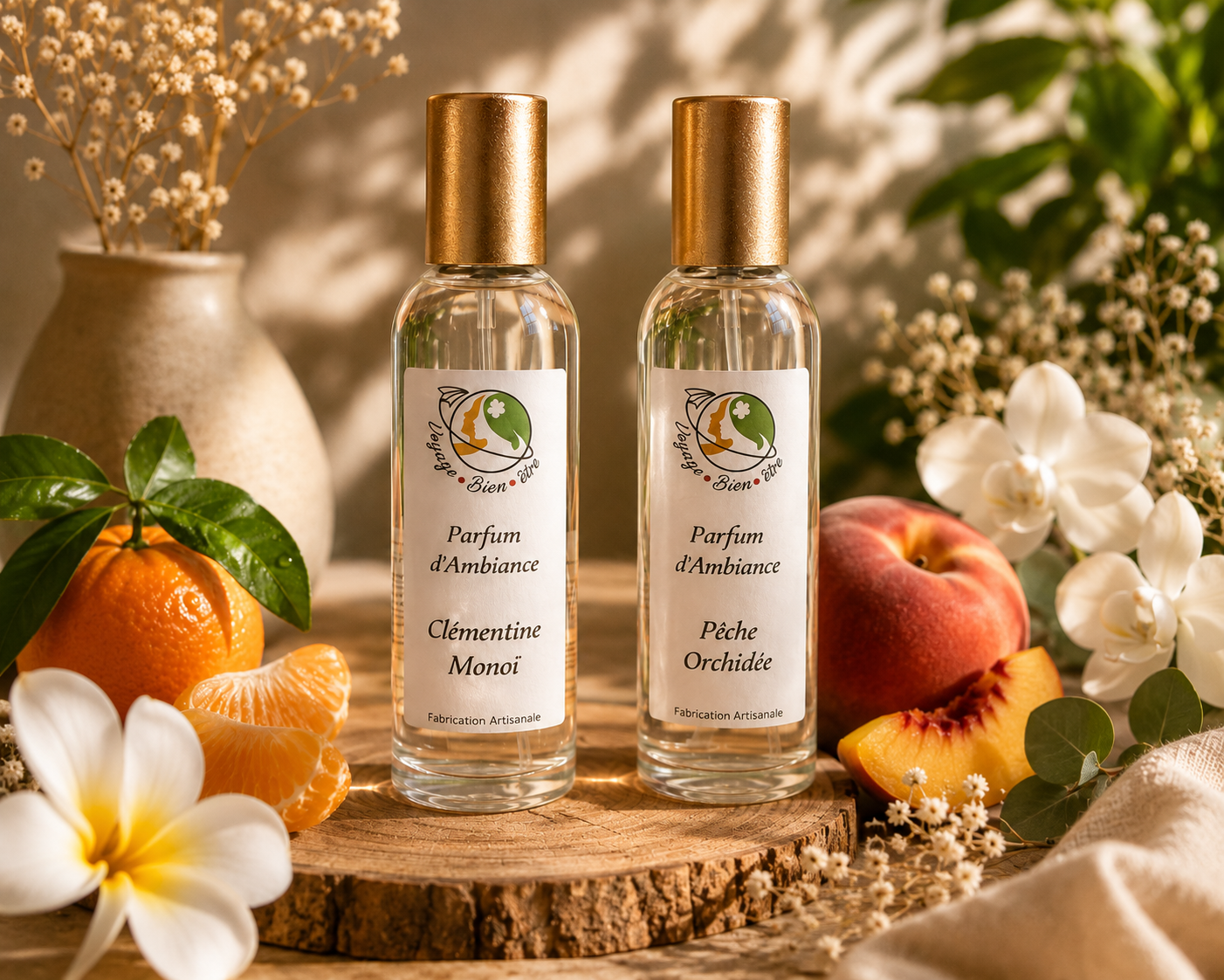 Sprays d’ambiance artisanaux