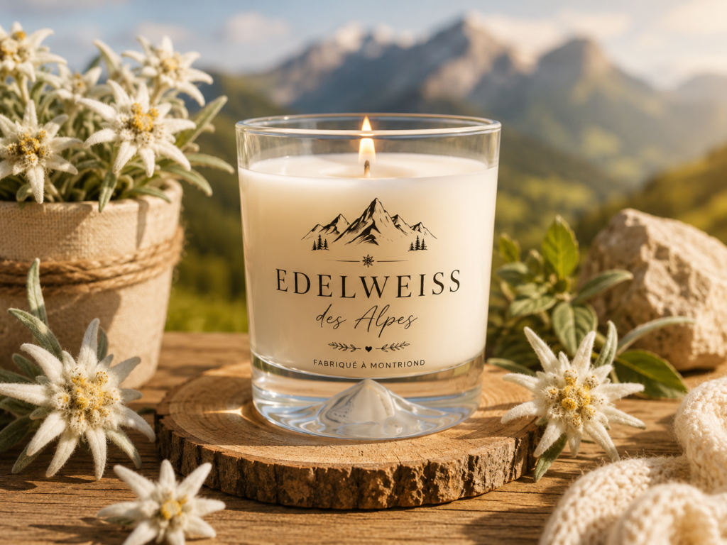 Bougie Prestige 200g – Edelweiss