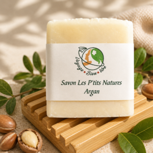 Savon Solide Artisanal Huile d'Argan – 100 g