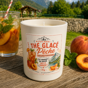 Bougie parfumée – Thé glacé Pêche