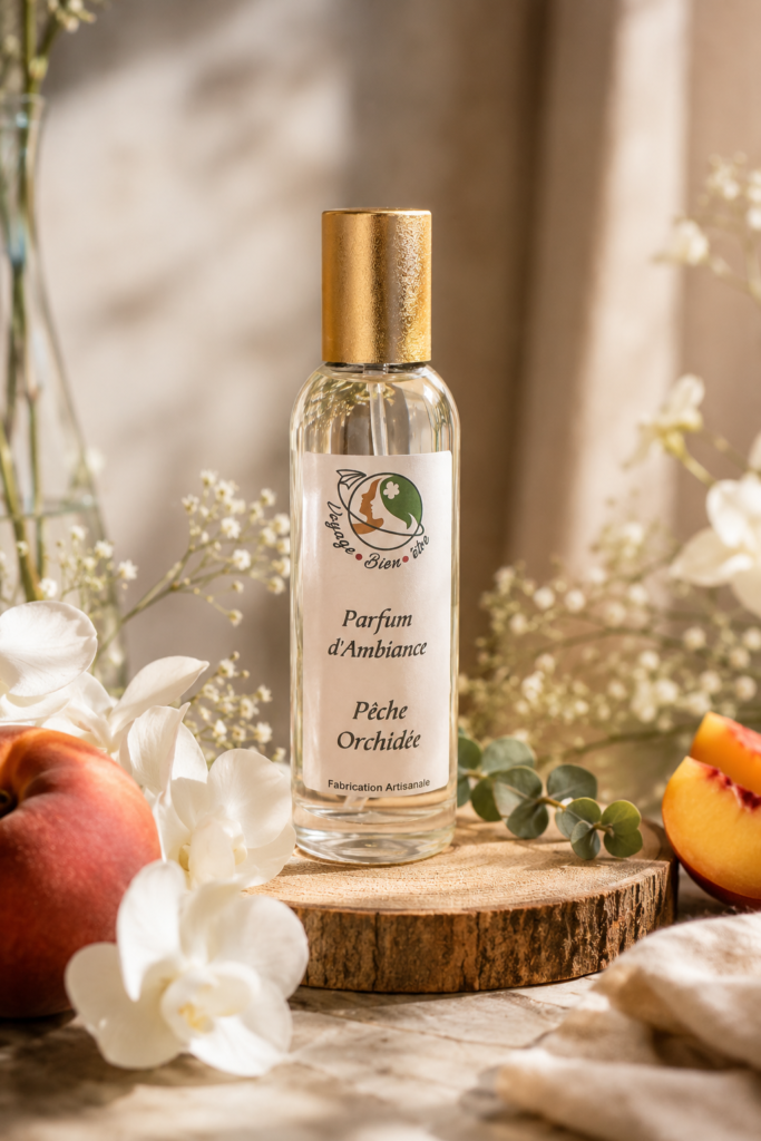 Spray d'ambiance – Pêche Orchidée 100 ml